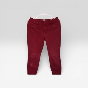 GAP Curvy Signature Skinny Ankle Pants | Burgundy | Women’s Size 6